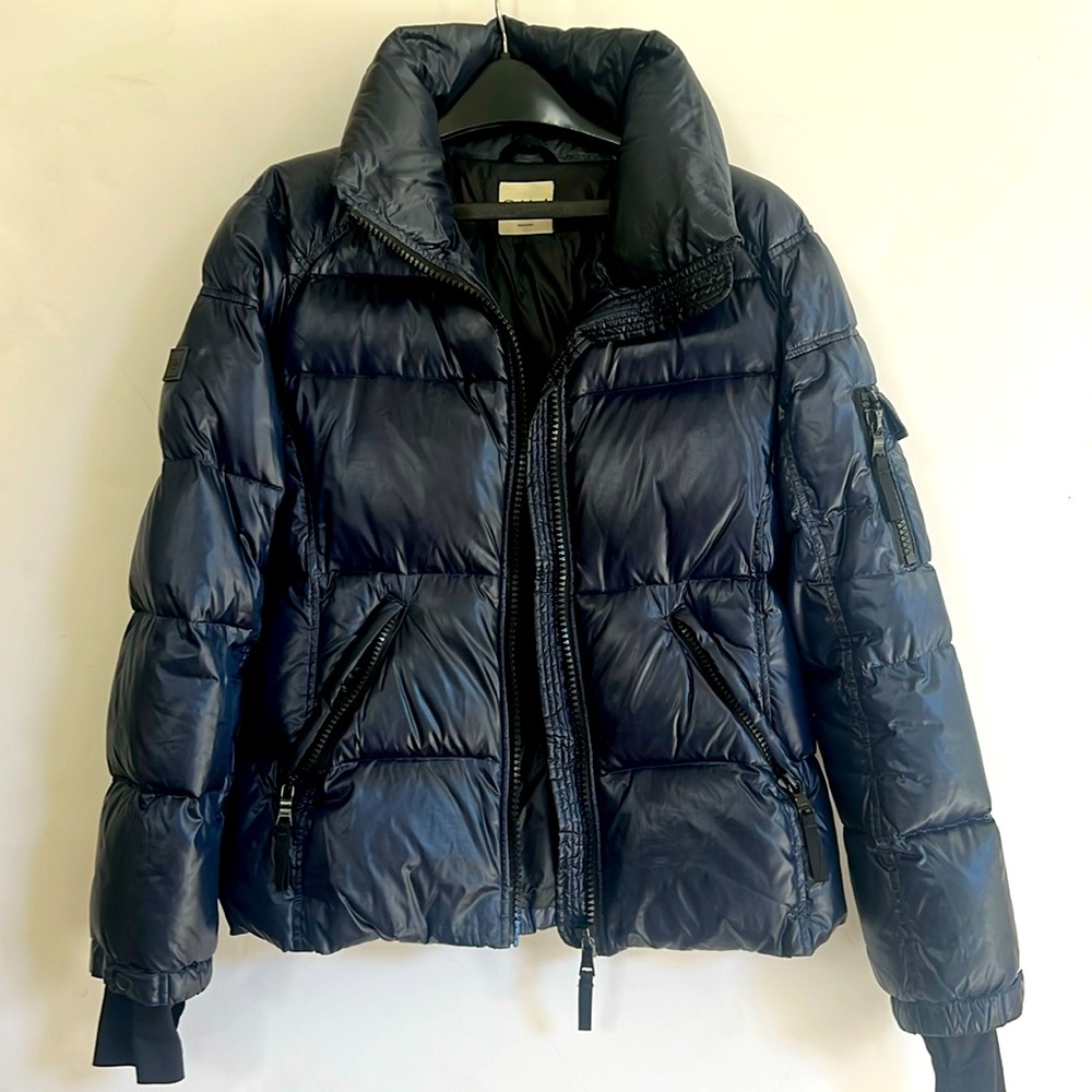 Women's SAM Down Jacket Navy Size Small